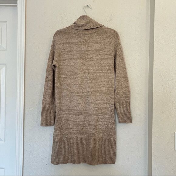 Anthropologie Sonoran Wool Cashmere Blend Cowl Neck Sweater Dress Size Small - Picture 7 of 9